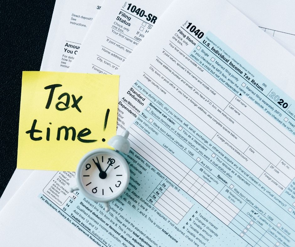 Formulários de declaração de impostos