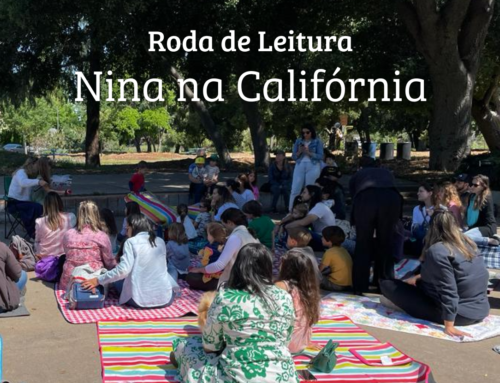 Como foi a roda de leitura com a autora do livro “Nina na Califórnia”